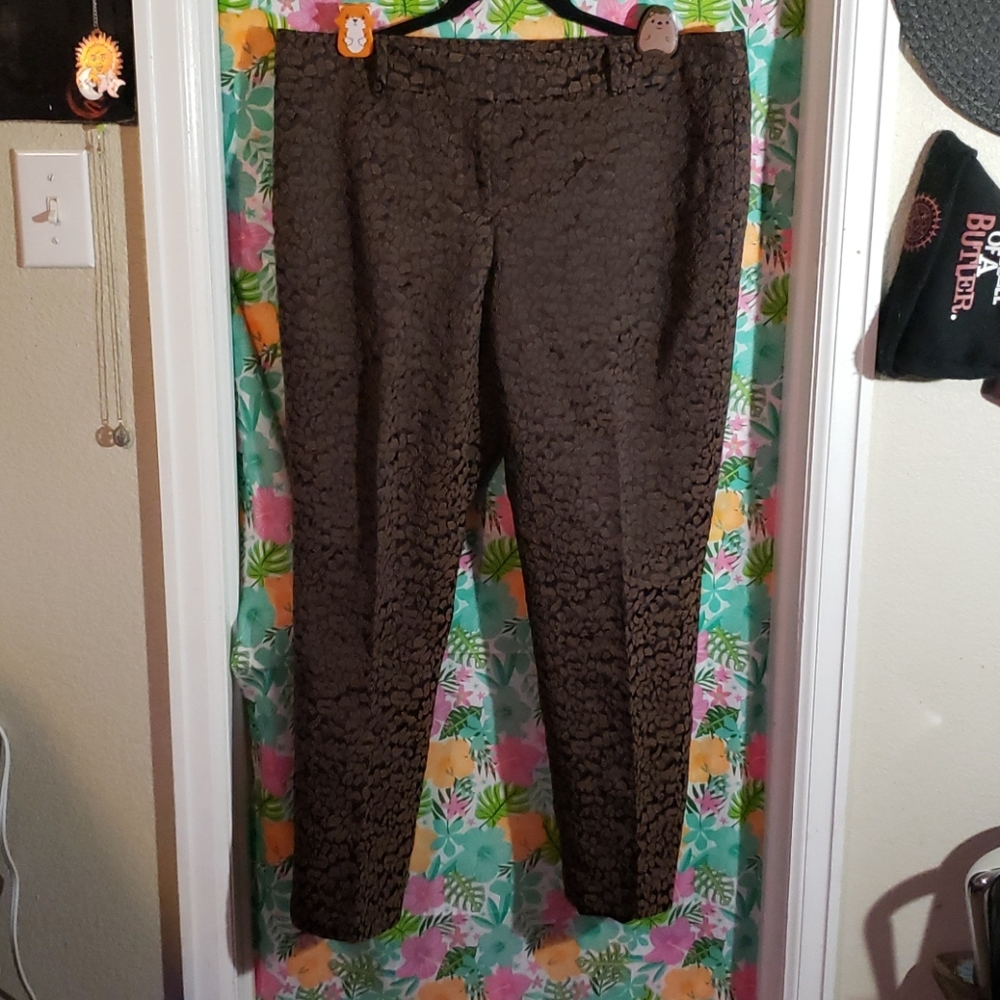 Leopard Ankle Pants